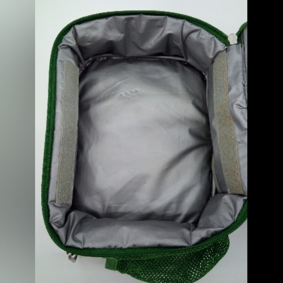 Pottery Barn Kids Lunchbox Lunch Box Green Blue Isolated 2020 Children School - Picture 10 of 12